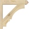 Ekena Millwork Balboa Rough Sawn Arts and Crafts Outlooker, Douglas Fir, 6"W x 26"D x 26"H OUT06X26X26BOA03RDF - alternate 2